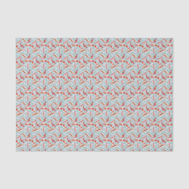 Papier Mousseline Papier papier papier à papier Koi mini (Recto)