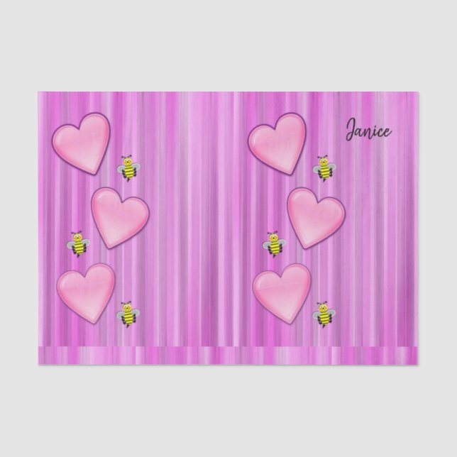 Papier Mousseline Papier papier sur la Saint-Valentin (Recto)