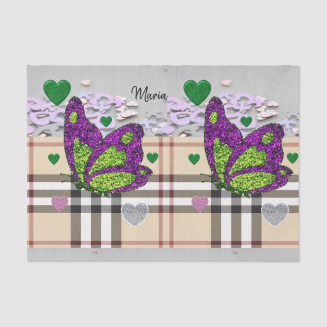 Papier Mousseline Papier papier sur la Saint-Valentin (Recto)