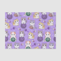 Papier Tissu Adorable Kittens