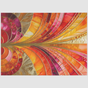 Papier Mousseline Papier Tissu Art Déco coloré