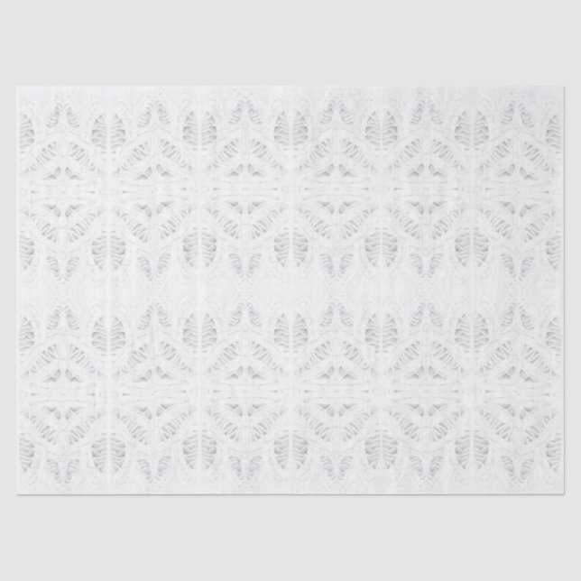 Papier Mousseline Papier Tissu BATTENBURG LACE (Recto)