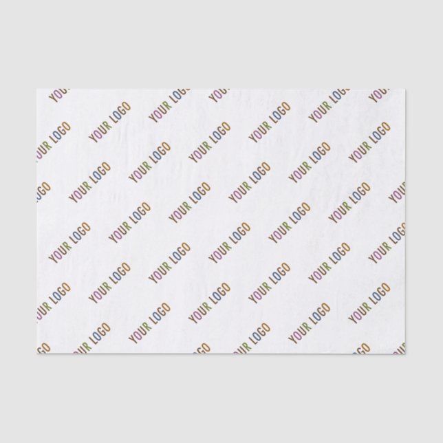 Papier Mousseline Papier Tissu Blanc avec logo de l'entreprise Impre (Recto)