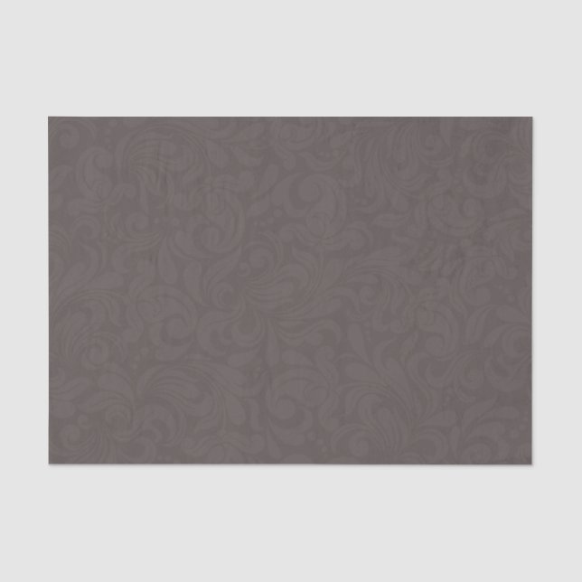 Papier Mousseline Papier Tissu Brown Enveloppe couleur solide (Recto)