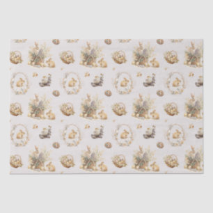 Papier Mousseline Papier Tissu Bunny de Pâques