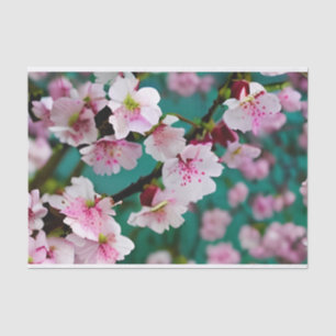 Papier Mousseline Papier Tissu Cherry Blossom