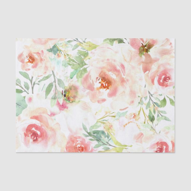 Papier Mousseline Papier Tissu Chic Shabby (Recto)