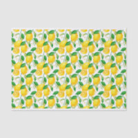 Papier Tissu citron