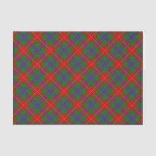 Papier Mousseline Papier Tissu Clan Fraser Tartan