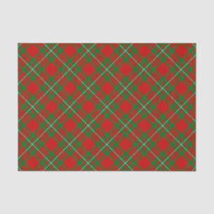 Papier Mousseline Papier Tissu Clan Gregor Tartan