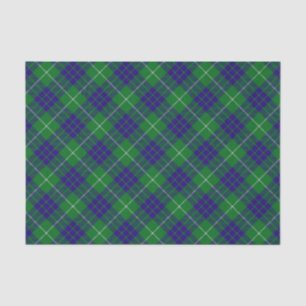 Papier Mousseline Papier Tissu Clan Hamilton Chasse Tartan