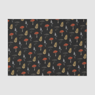 Papier Mousseline Papier Tissu De Récolte De Champignons - Noir