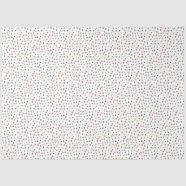 Papier Mousseline Papier Tissu De Snowflac (Recto)