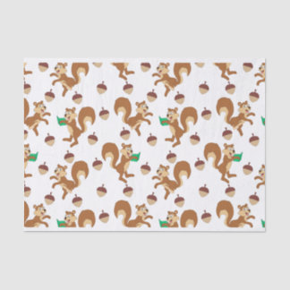 Papier Mousseline Papier Tissu Écureuil