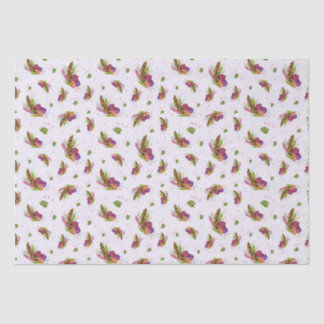 Papier Mousseline Papier Tissu En Fleur De Jungle Sauvage