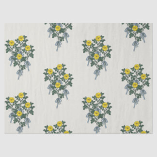 Papier Mousseline Papier Tissu Flora