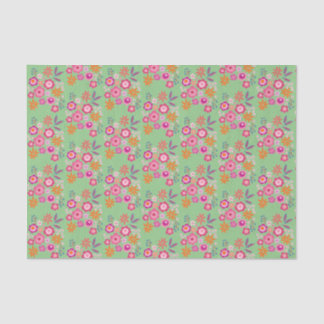 Papier Mousseline Papier Tissu Floral