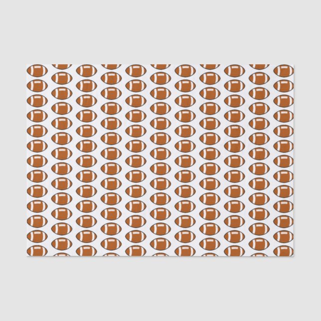 Papier Mousseline Papier Tissu Football (Recto)