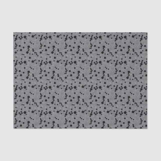 Papier Mousseline Papier Tissu Gris Simple Moderne (Recto)