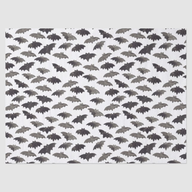 Papier Mousseline Papier Tissu Halloween (Recto)