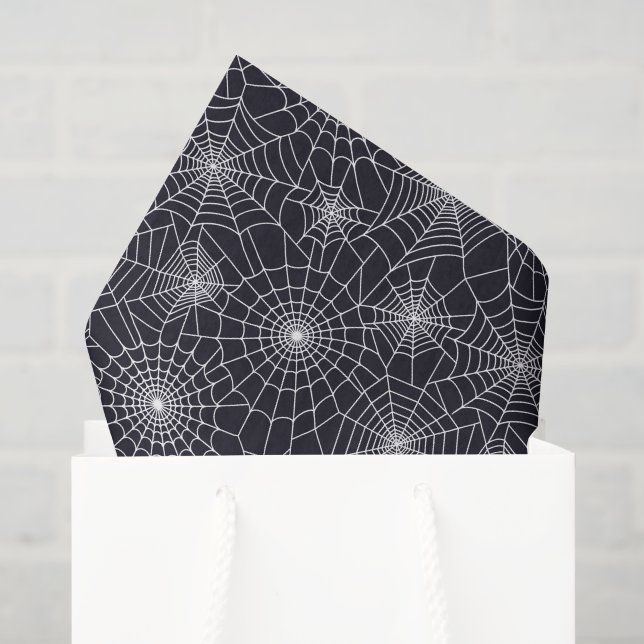 Papier Mousseline Papier Tissu Halloween (Sac cadeau)