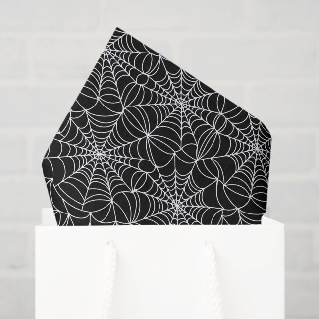 Papier Mousseline Papier Tissu Halloween (Sac cadeau)