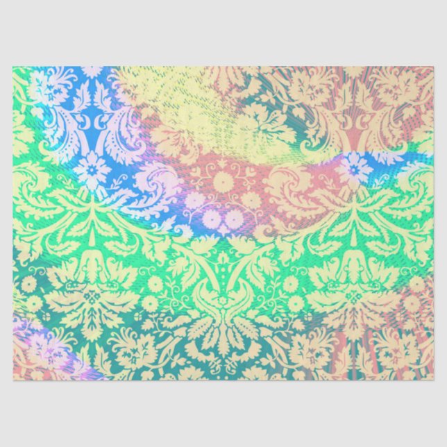 Papier Mousseline Papier tissu Hippie (Recto)