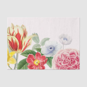 Papier Mousseline Papier Tissu JAPONAIS TULIP PINK PERSONNALISABLE