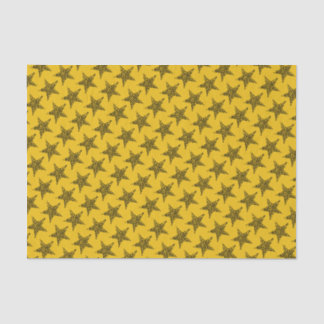 Papier Mousseline Papier Tissu Jaune Doré