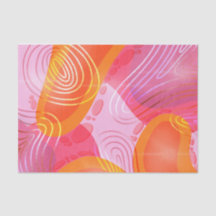Papier Tissu Lava Lampe