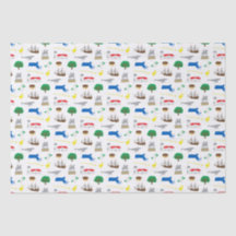 Papier Tissu Massachusetts