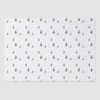 Papier Mousseline Papier Tissu Mini-Noël Arbre