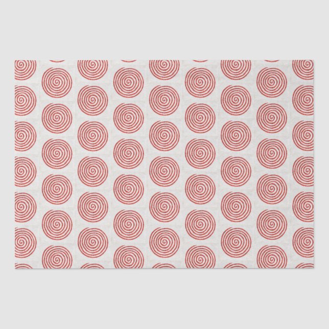 Papier Mousseline Papier Tissu MOSAIN PINWHEEL (Recto)