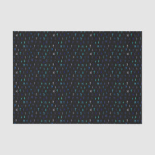 Papier Mousseline Papier Tissu Nordique De Nuit