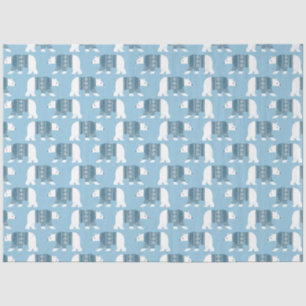 Papier Mousseline Papier Tissu Ours Polaires
