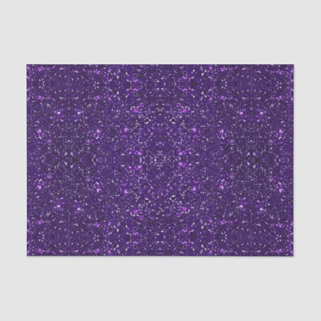 Papier Mousseline Papier Tissu Parties scintillant violet (Recto)