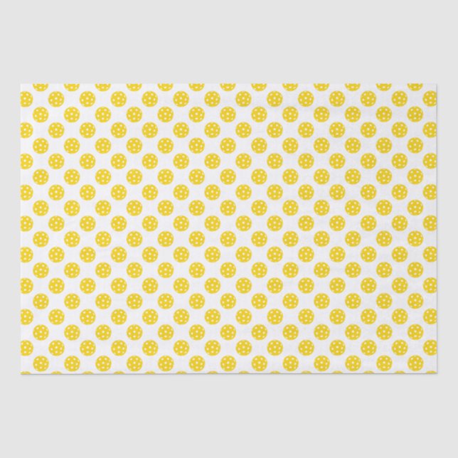 Papier Mousseline Papier Tissu Pickball (Recto)