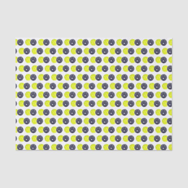 Papier Mousseline Papier Tissu Pickball (Recto)