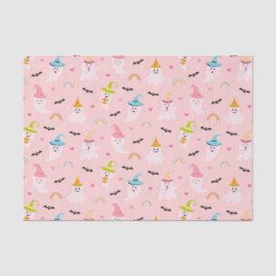 Papier Mousseline Papier Tissu Pink Halloween