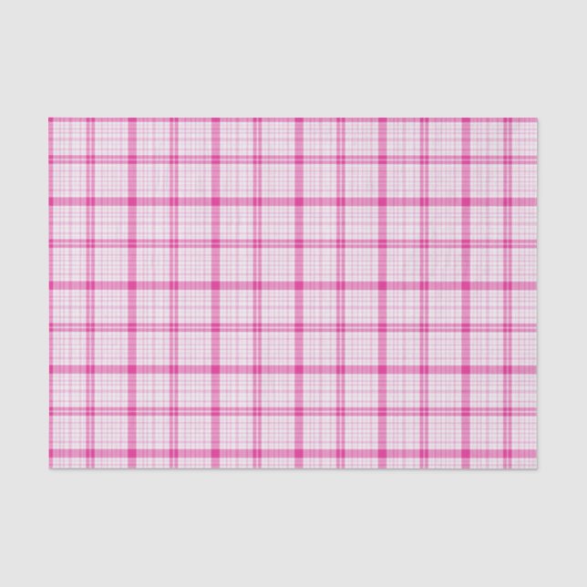 Papier Mousseline Papier Tissu Pink Plat (Recto)