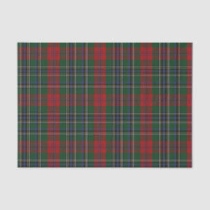 Papier Mousseline Papier Tissu Plaid Clan MacLean Tartan