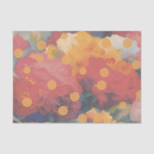 Papier Tissu Polka Dot Peony Parade