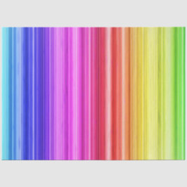 Papier Mousseline Papier Tissu Rainbow