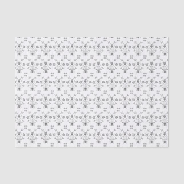 Papier Mousseline Papier Tissu Rosemal (Recto)