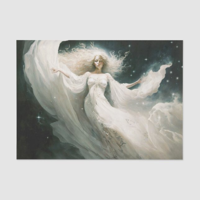 Papier Mousseline Papier Tissu Star Goddess (Recto)