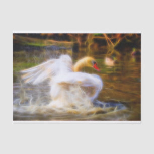 Papier Mousseline Papier Tissu Swan