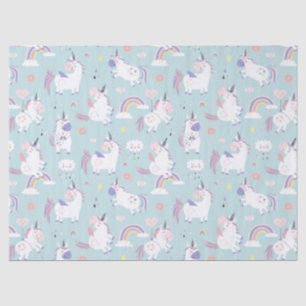 Papier Mousseline Papier Tissu Unicorne