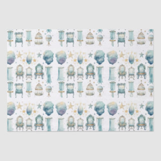 Papier Mousseline Papier Tissu Vanity Boho Fancy