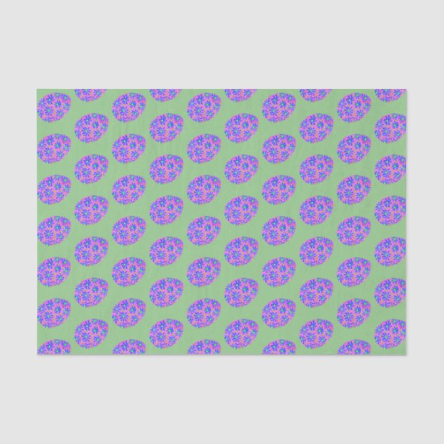 Papier Mousseline Papier Tissue de Pâques (Recto)