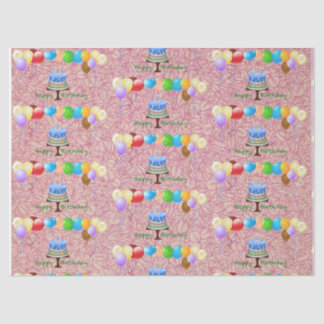 Papier Mousseline Papier tissulaire d'anniversaire
